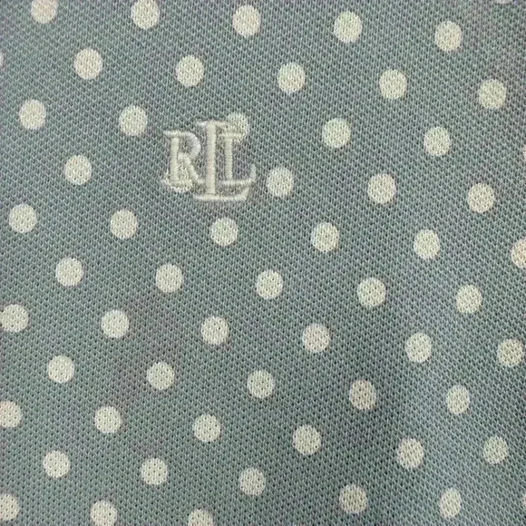 Ralph Lauren Polka Dotted Patchwork Styled Top - Picture 5 of 5